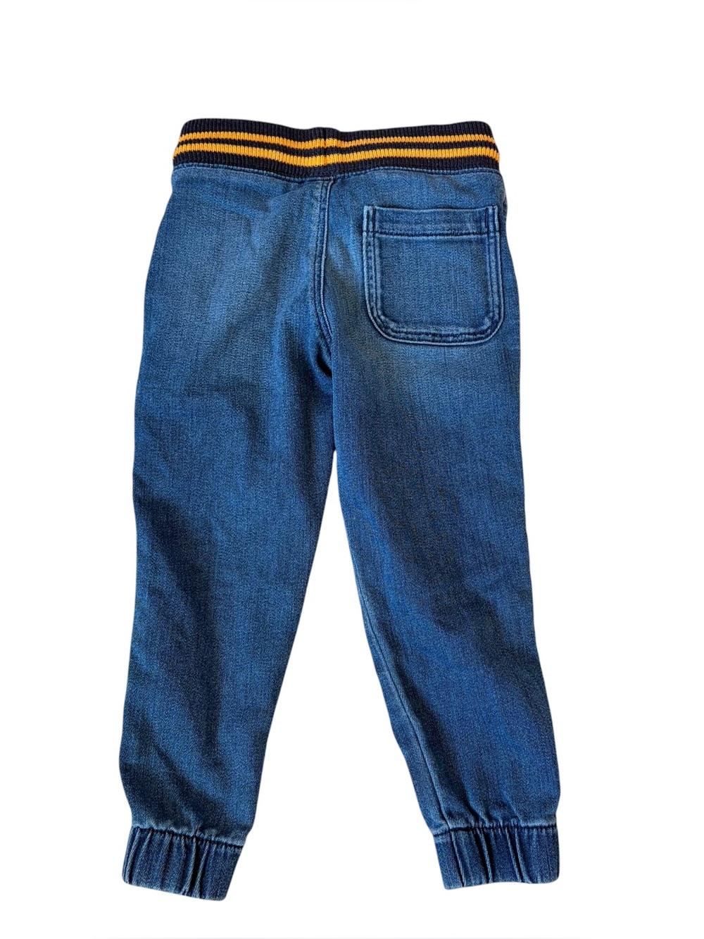 Ralph Lauren Boys Dark Blue Stretch Denim Jogger Size 4T - Picture 5 of 7